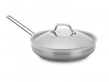 Frying pan with lid